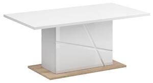 Fargo High Gloss Coffee Table Rectangular In White