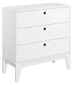 Fletcher Wooden Chest Of 3 Drawers In White