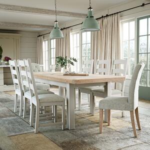 Salcombe 6-8 Seater Extendable Dining Table Stone
