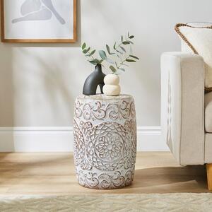 Ismay Ceramic Side Table