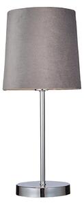 Paris Velvet Table Lamp - Grey