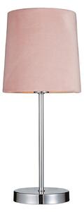 Paris Velvet Table Lamp - Blush