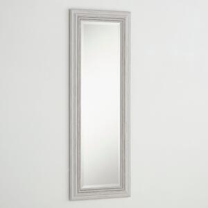 Yearn Framed Mirror Distressed White White