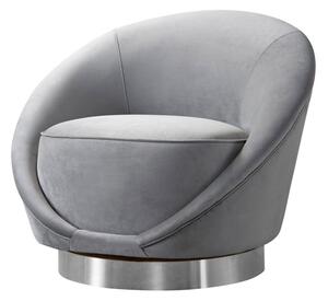 Selini Swivel Chair - Dove Grey