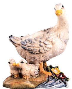 Goose with geese for nativity scene - farm