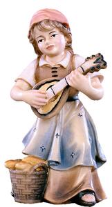 Girl with mandolin - dolomite