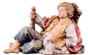 Shepherd-boy lying for Nativity scene - Rives