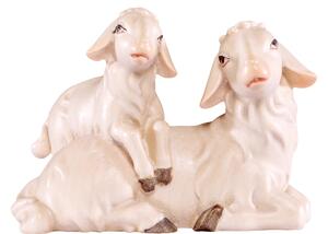 Sheep lying with lamb for Nativity scene - Artis
