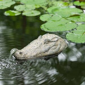 Ubbink Floating Spitter Garden Fountain Crocodile