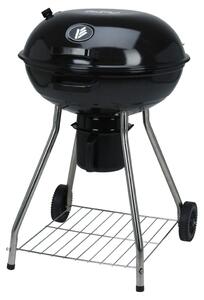 Vaggan Charcoal BBQ Grill on Wheels 56 cm Black