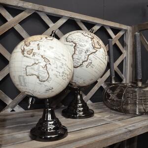 Lesli Living Decorative Globe 15x28 cm Aluminium