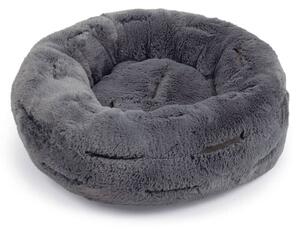 Designed by Lotte Lounging Dog Basket Xanto Round 50x20 cm Grey