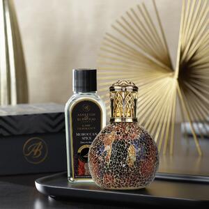Egyptian Sunset Fragrance Lamp with Moroccan Spice Fragrance Gift Set Gold