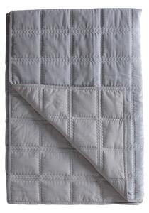 Quilted Cotton 240cm x 260cm Bedspread Grey