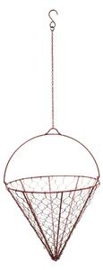 Netted Wire Outdoor Hanging Cone Bronze
