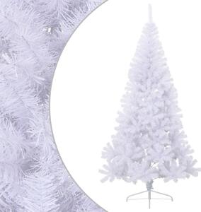 Artificial Half Christmas Tree with Stand White 210 cm PVC