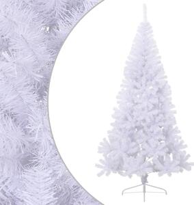 Artificial Half Christmas Tree with Stand White 240 cm PVC