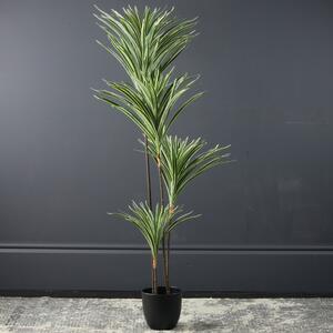 Real Touch Yucca Tree in Pot 130cm Green