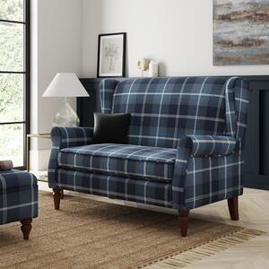 Oswald Small 2 Seater Sofa Navy