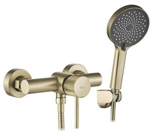 Shower faucet REA Lungo Stripe BRUSH GOLD