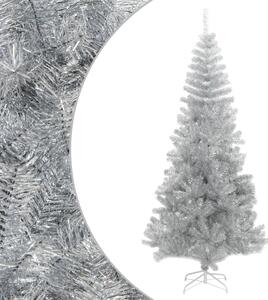 Artificial Christmas Tree with Stand Silver 180 cm PET