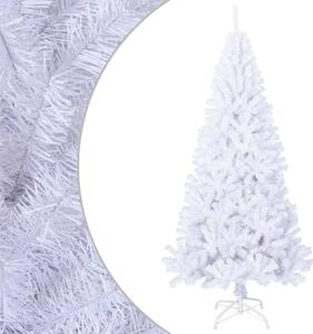 Artificial Christmas Tree with Thick Branches White 240 cm PVC