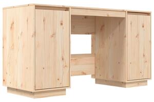 Desk 140x50x75 cm Solid Wood Pine