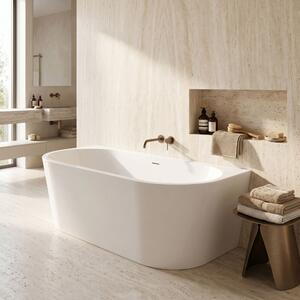 Wall acrylic bath Rea Capri 180cm