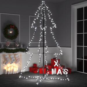 Christmas Cone Tree 240 LEDs Indoor and Outdoor 118x180 cm