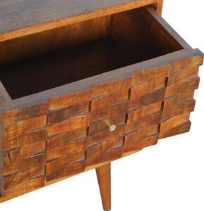Bristol Solid Wood 1 Drawer Bedside Table