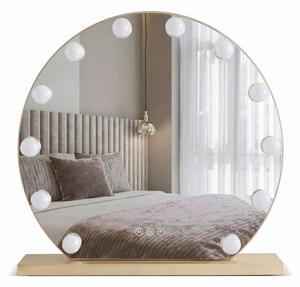 Mirror LED HOLLYWOOD L. Gold 50 cm