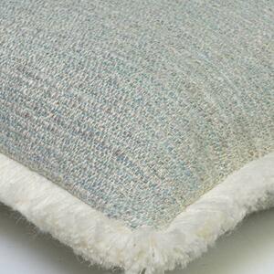 Wren Brook, Sustainable Feather, Cushion, 55cm x 55cm - Andrew Martin Sophie Paterson With Trim/Fringe & Cotton Blend & Linen Blend & Viscose Blend &