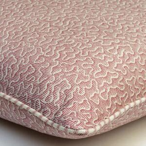 Pollen Pink, Sustainable Feather, Cushion - Andrew Martin Eco-conscious & Linen Blend & Viscose Blend Small Prints