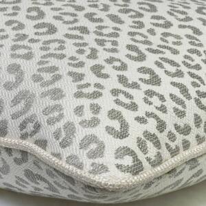 Wildcat Storm, Sustainable Feather, Cushion, 55cm x 55cm - Andrew Martin Sophie Paterson Cotton Blend & Linen Blend & Viscose Blend Animal
