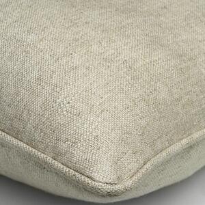 Rucksack Natural, Sustainable Feather, Cushion - Andrew Martin Linen & Linen Blend Plain