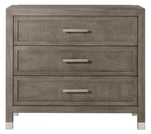 Raffles Nightstand Grey, Nightstand - Andrew Martin