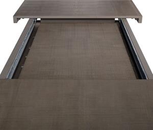 Raffles Extending Dining Table Grey, Extending Dining Table - Andrew Martin