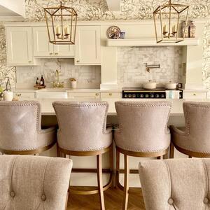 Darlana Pendant Gilded Iron, Pendant Light, Small - Andrew Martin