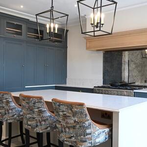 Darlana Pendant Aged Iron, Pendant Light, Small - Andrew Martin