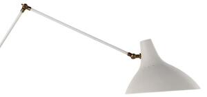 Charlton Floor Lamp White, Floor Lamp - Andrew Martin