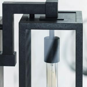Fresno Wall Light, Small, Black - Andrew Martin