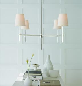 Bryant Chandelier Nickel, Polished Nickel - Andrew Martin