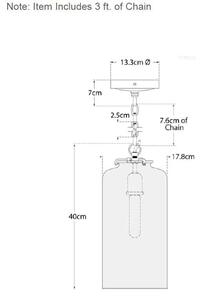 Katie Pendant Nickel, Pendant Light, Polished Nickel - Andrew Martin