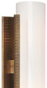 Precision Wall Light Brass, Wall Light, Small, Antique-Burnished Brass - Andrew Martin
