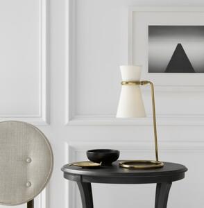 Clarkson Desk Lamp Brass, Desk Lamp, Hand-Rubbed Antique Brass - Andrew Martin