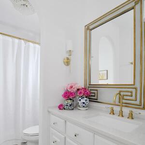 Amherst Wall Light Single, Wall Light, Brass - Andrew Martin