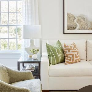 Armato Table Lamp White, Table Lamp - Andrew Martin