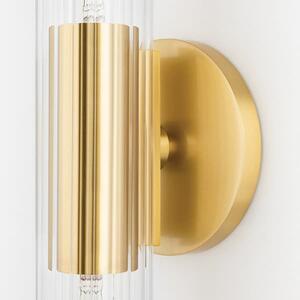 Cecily Wall Light Brass, Wall Light, Small, Aged Brass - Andrew Martin