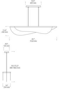 Nyra Pendant Brass, Pendant Light, Plated Brass - Andrew Martin