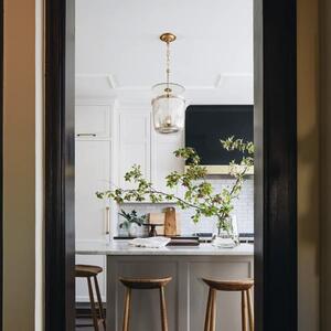 Lorford Pendant Gilded Iron, Pendant Light - Andrew Martin